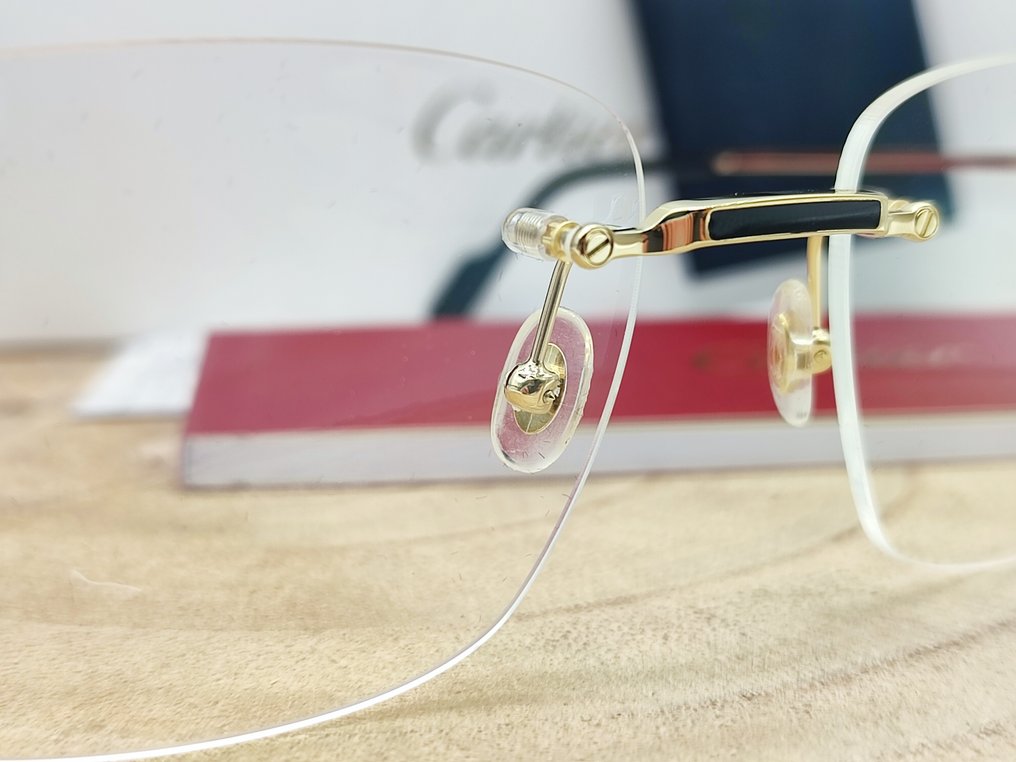 Cartier - Ref. CT03430 Gold Trasparent 100% Originali - Spectacles #3.2