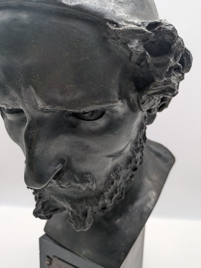 Giuseppe Domenico Grandi (1843-1891/94) - Sculpture, Ulisse - 47 cm - Bronze #2.1