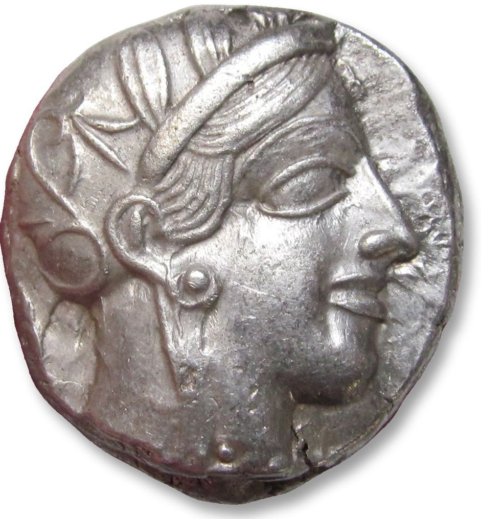 Attica, Athen. Tetradrachm 454-404 B.C. - great example of this iconic coin - #1.2