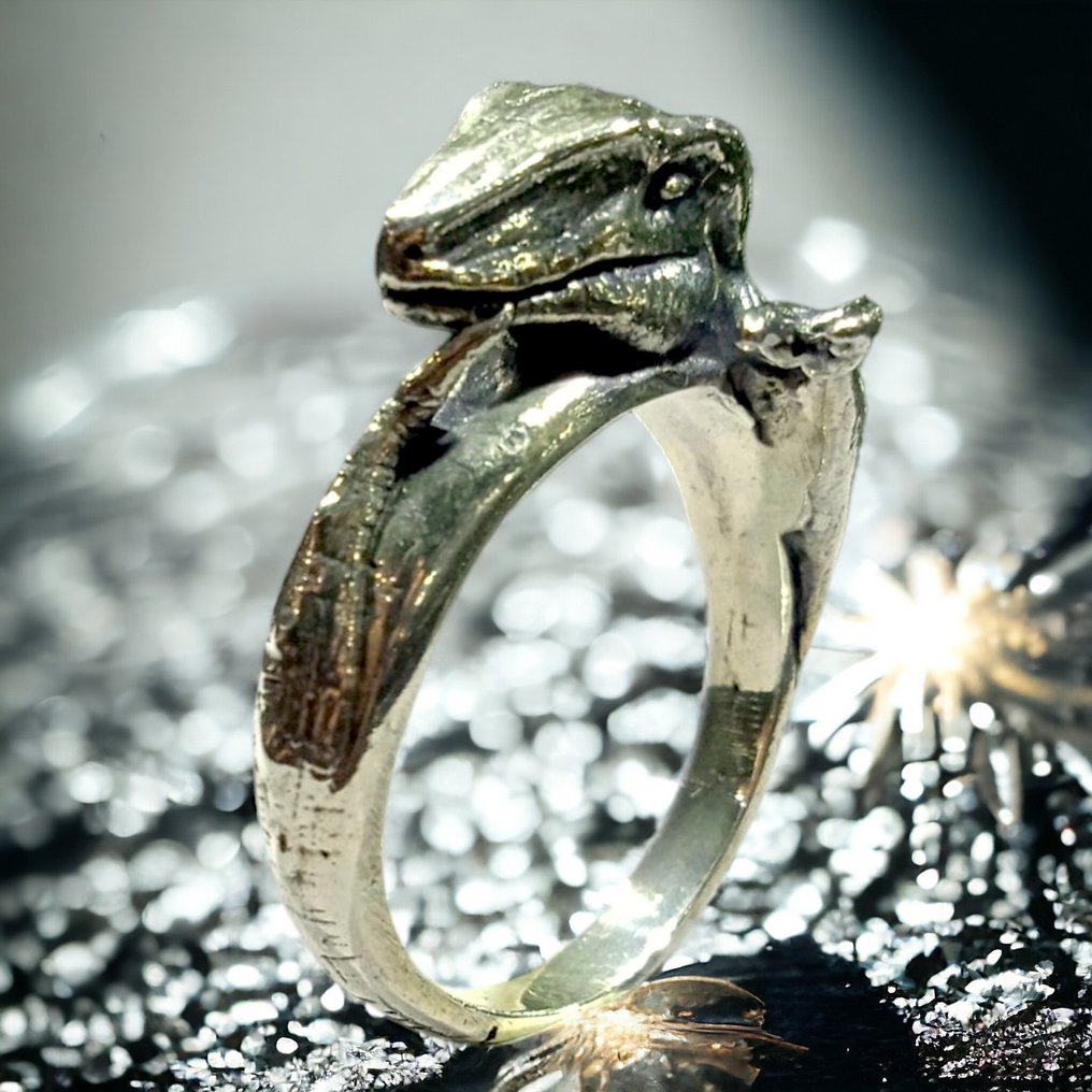 handmade silver ring  - Diorama #2.1
