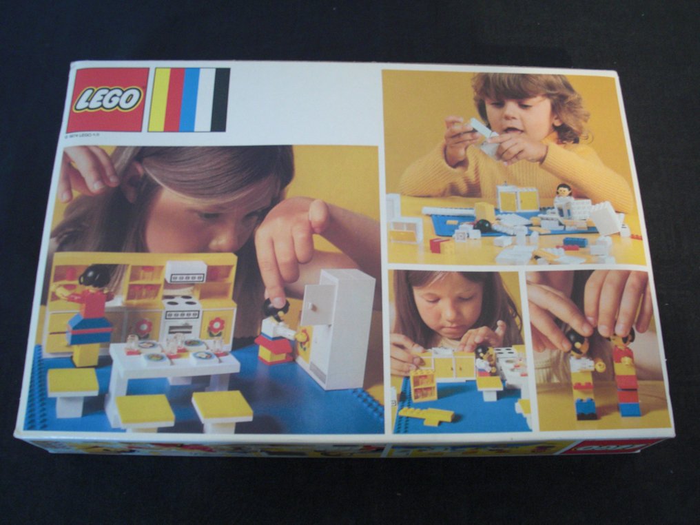 Lego - 263 + 264 + 266 - Kitchen + Living Room + Child's Bedroom - 1970-1980 - Denemarken #3.2