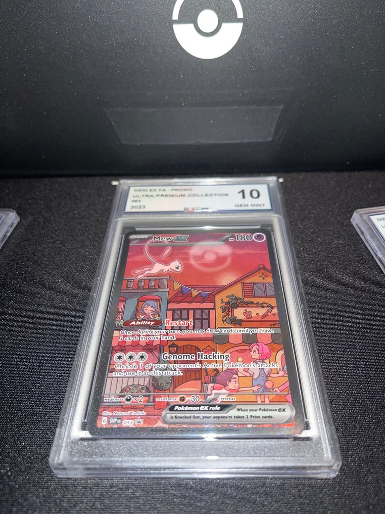 Wizards of The Coast - 3 Graded card - Mew, Mewtwo - UCG 10 #1.2