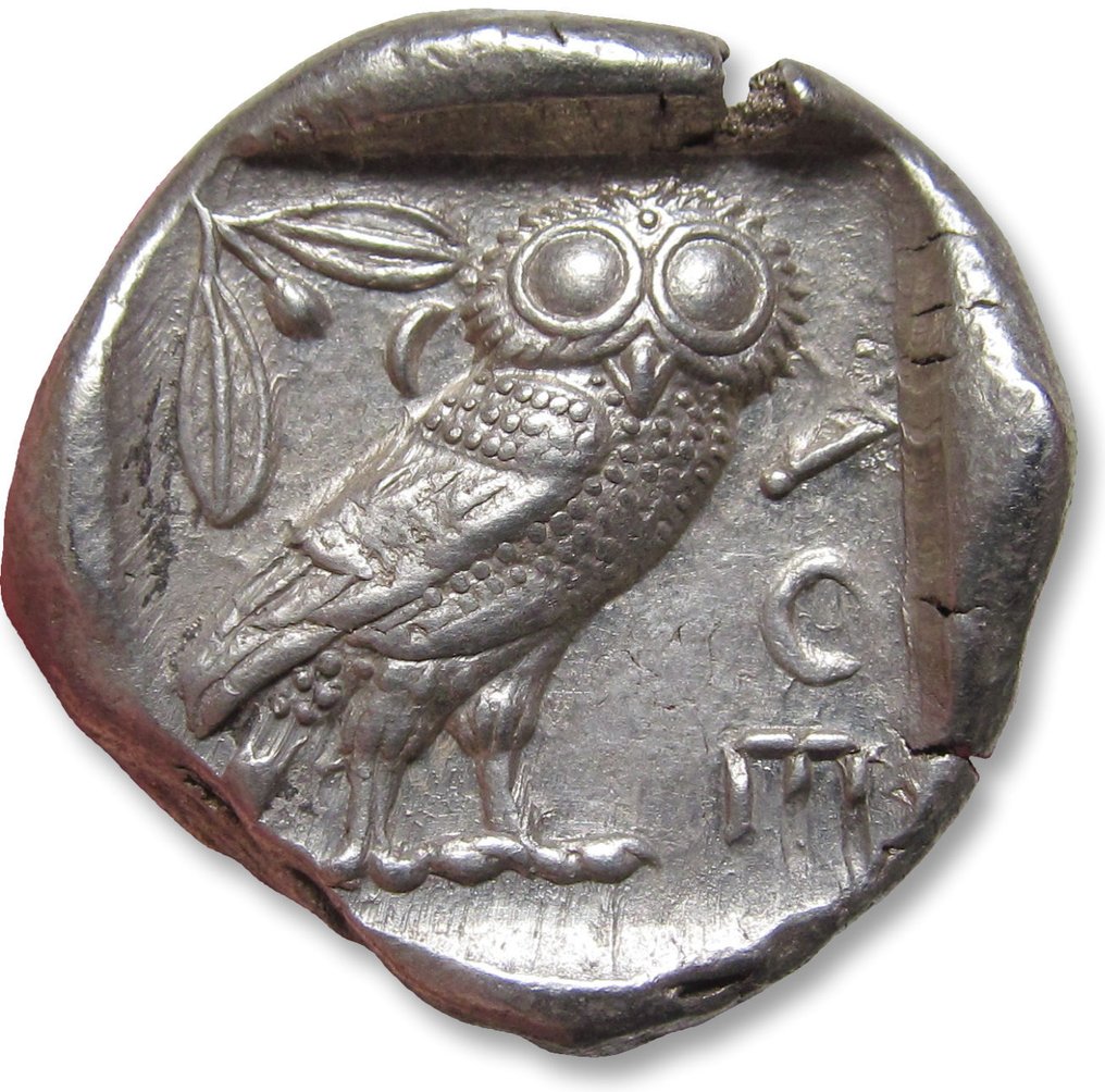 Attika, Aten. Tetradrachm 454-404 B.C. - beautiful high quality example of this iconic coin - #1.1