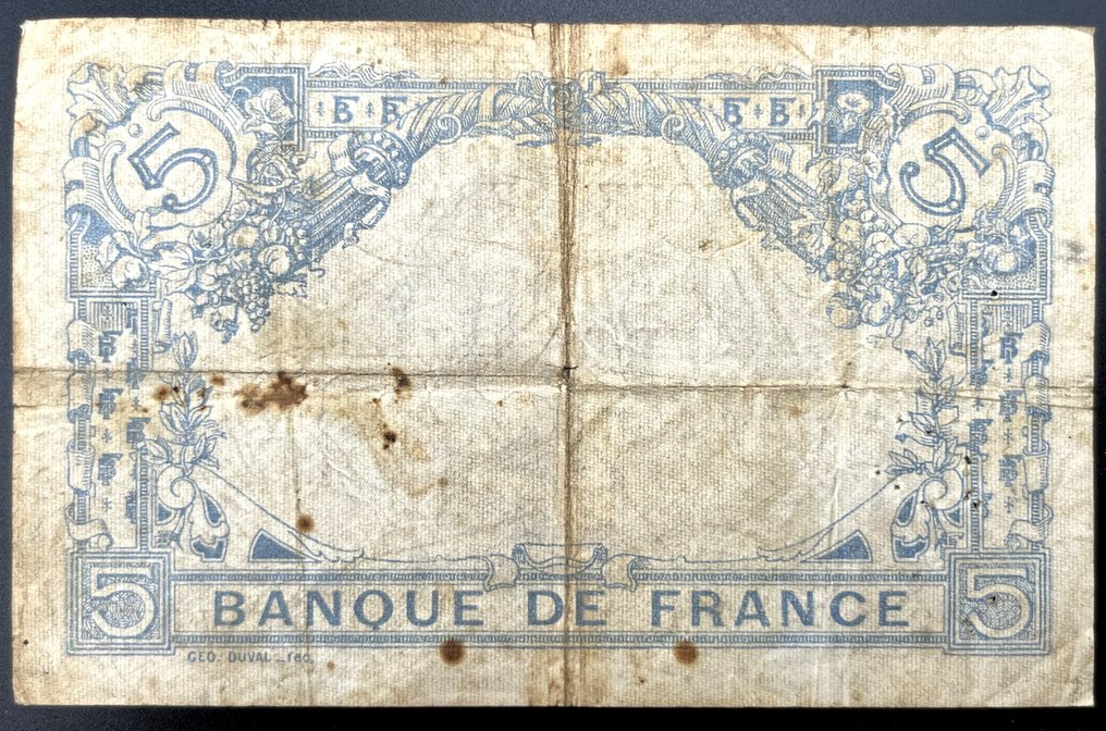 Frankrike. - 6 banknotes - various dates #3.2