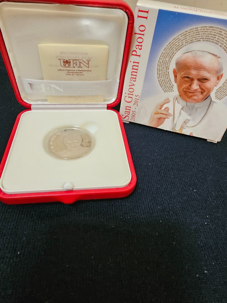 Vatican. 2 Euro / 5 Euro 2015/2018 (8 monete) Proof #1.2