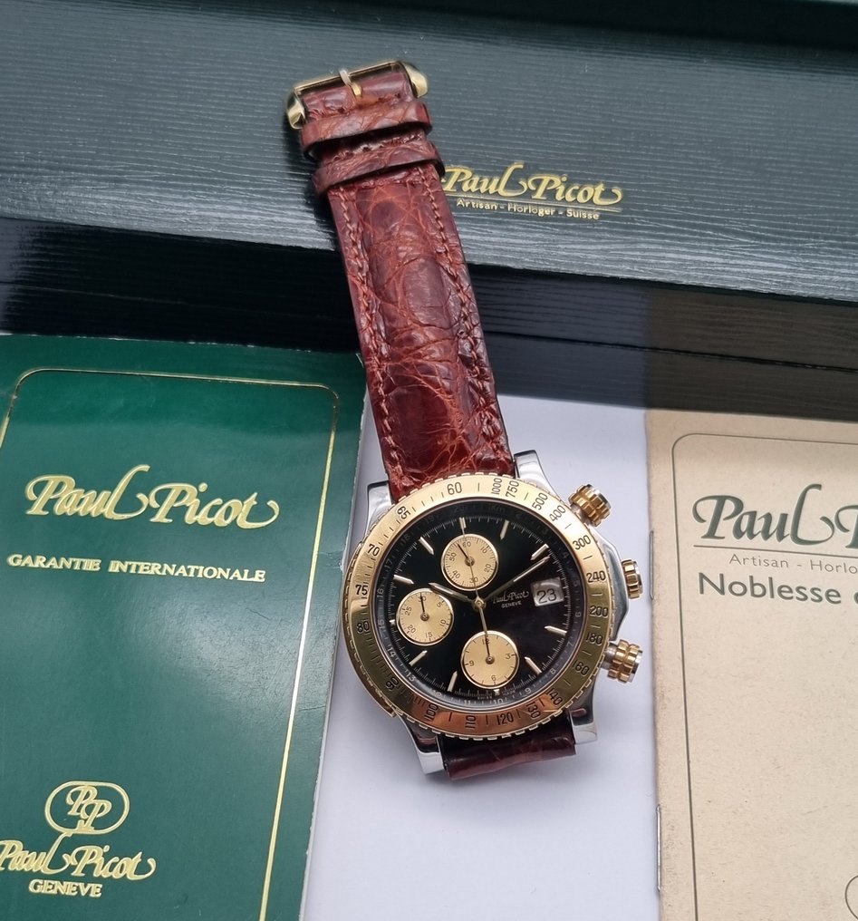 Paul Picot - gentleman le chronographe - 213-400-5008 - Uomo - 1990-1999 #2.1