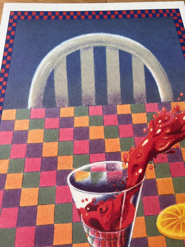 Milton Glaser - Poster Pubblicitario - Campari ( trapezio) #2.1