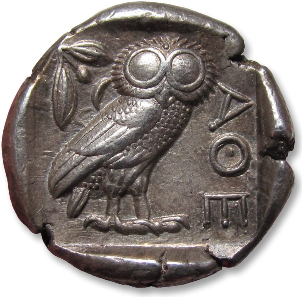 Attika, Athen. Tetradrachm 454-404 B.C. - great example of this iconic coin - #1.1