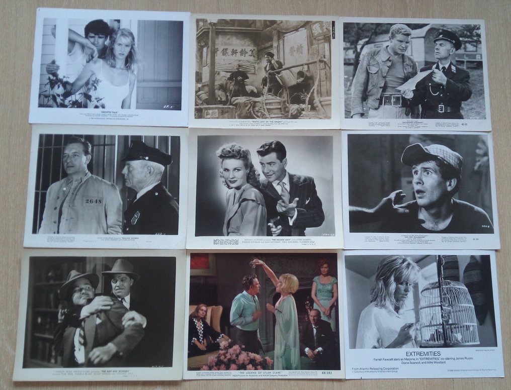 Lot of 300 Movie stills photos lobby cards (1930 #39 s 2000 #39 s) Clint