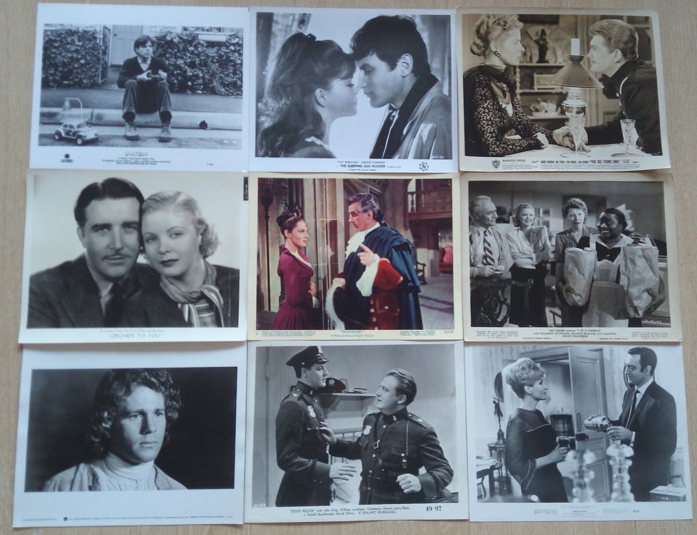 Lot of 300 Movie stills photos lobby cards (1930 #39 s 2000 #39 s) Clint