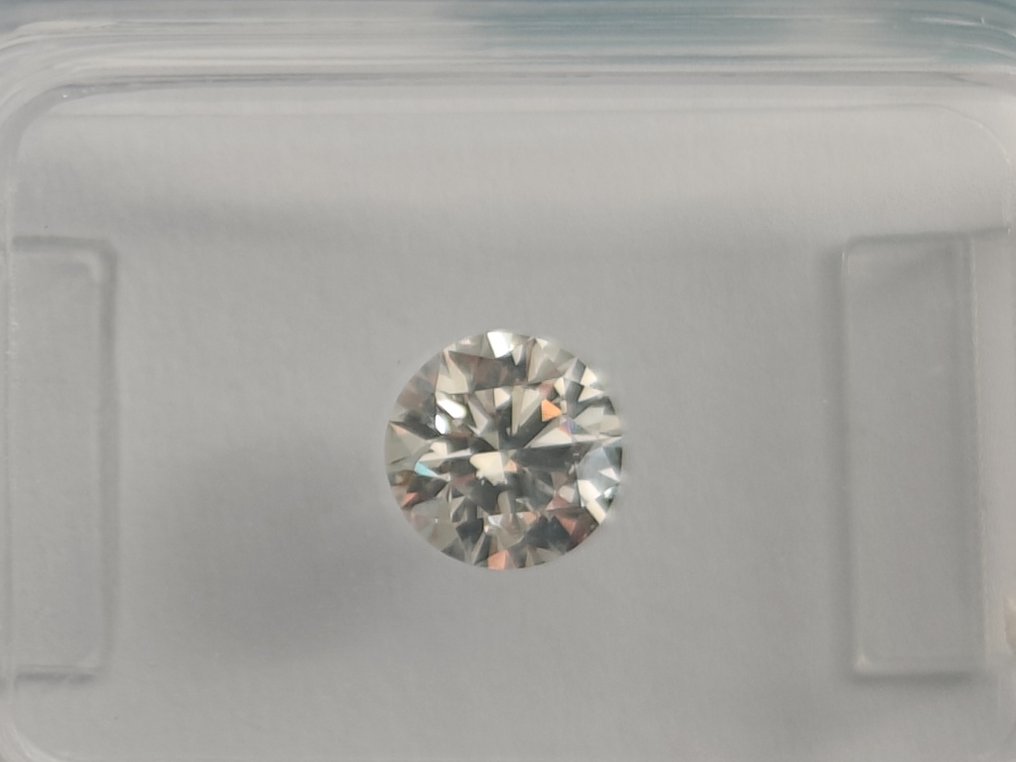 1 pcs Diamant - 0.59 ct - Rund - I - VVS1 #2.1