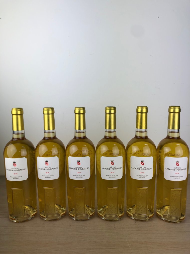 2019 Château Lafaurie-Peyraguey - Bordeaux, Sauternes 1er Grand Cru Classé - 6 Flaskor (0,75L) #1.2