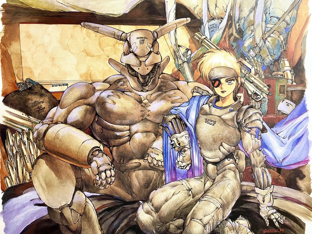 Masamune Shirow (1961) - Appleseed (1985) & Dominion (1993) Doble set #3.2