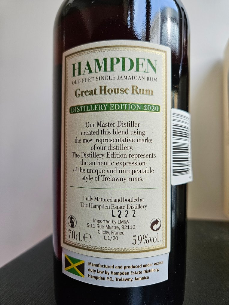 Hampden - Great House 2020 + 2021 - 70cl - 2 pullojen #2.1