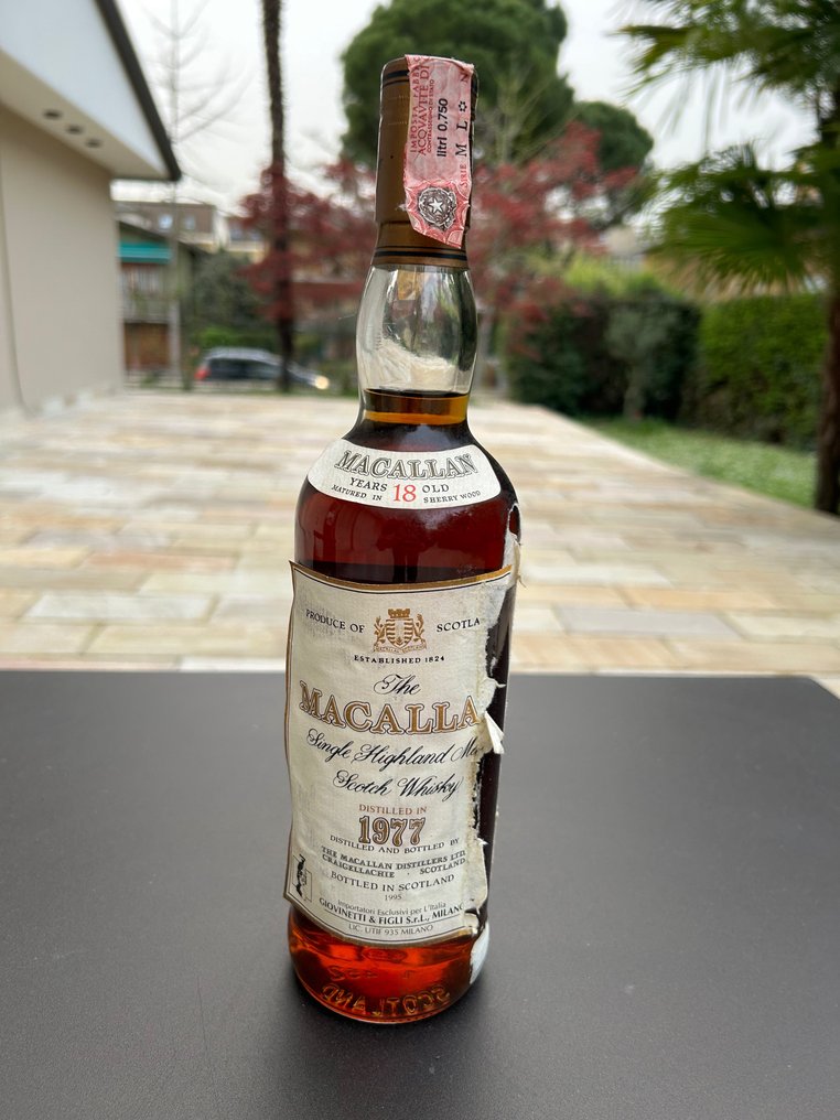 Macallan 1977 18 years old - Original bottling  - b. 1995  - 70 cl #1.1