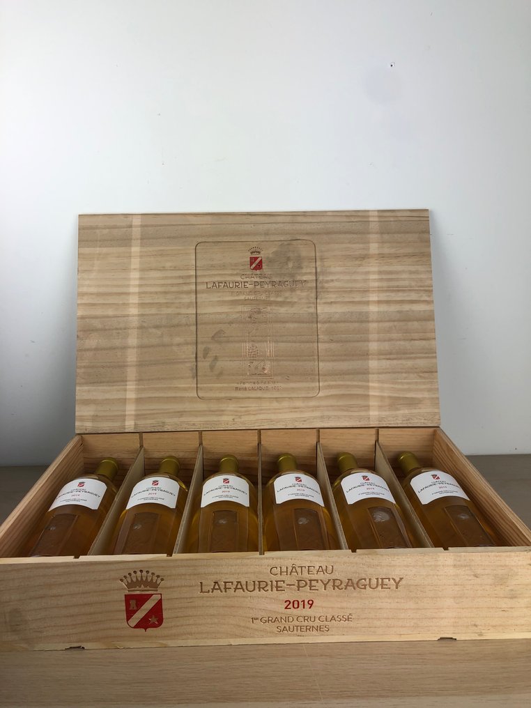 2019 Château Lafaurie-Peyraguey - Bordeaux, Sauternes 1er Grand Cru Classé - 6 Flaskor (0,75L) #1.1