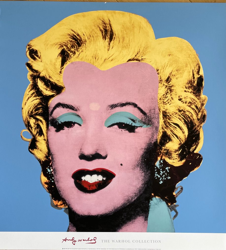 Andy Warhol (after) - (1928-1987), Shot Blue Marilyn, 1964, Copyright The Andy Warhol Foundation for Visual Arts, Inc, #1.1