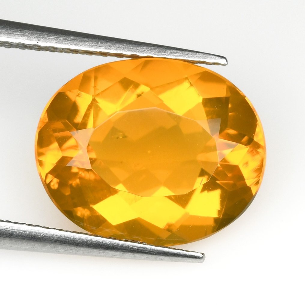 Senza Prezzo di Riserva Arancione Opale di fuoco  - 3.48 ct - International Gemological Institute (IGI) #1.1