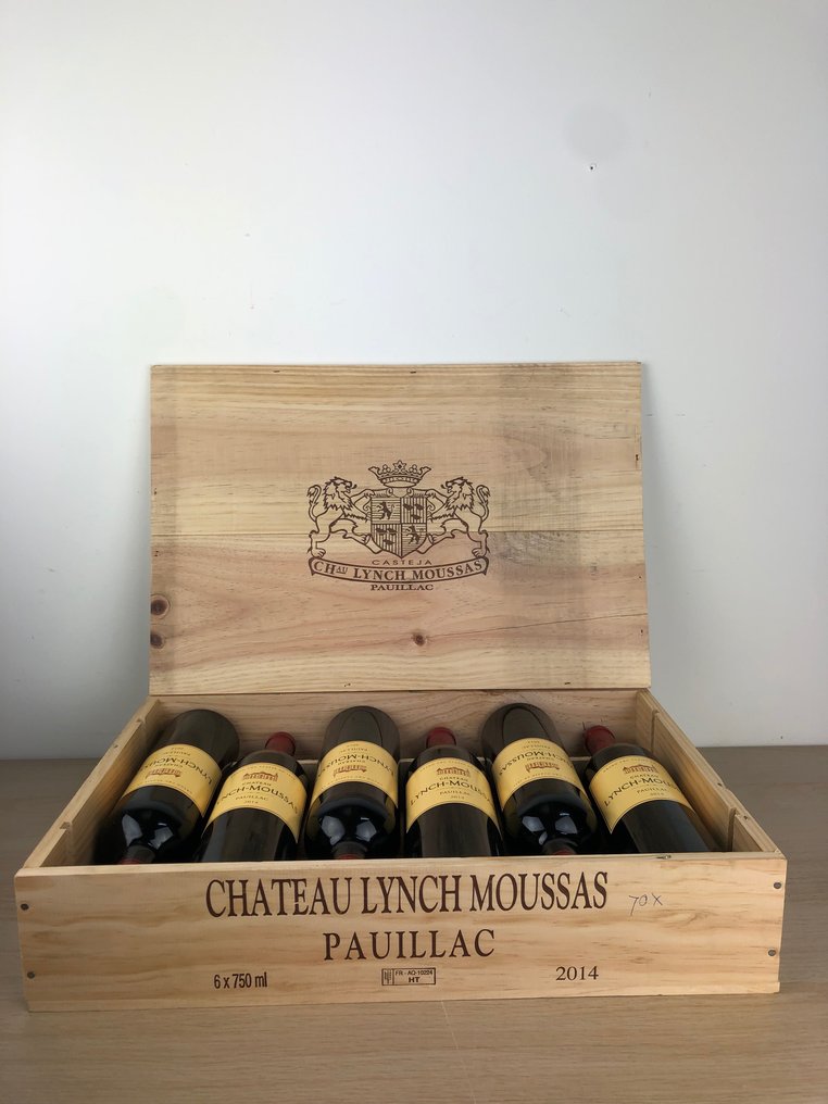 2014 Château Lynch-Moussas - Burdeos, Pauillac Grand Cru Classé - 6 Botella (0,75 L) #1.1