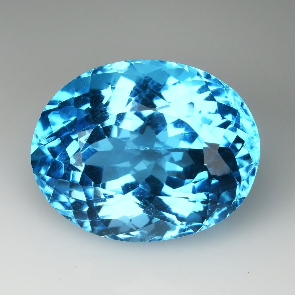 没有保留价 蓝色 黄宝石  - 30.72 ct - 国际宝石研究院（IGI） #1.1