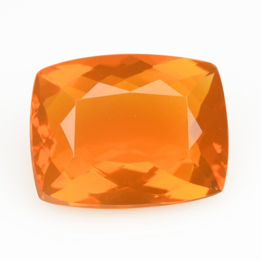 没有保留价 橙色 火蛋白石  - 4.26 ct - 国际宝石研究院（IGI） #1.1