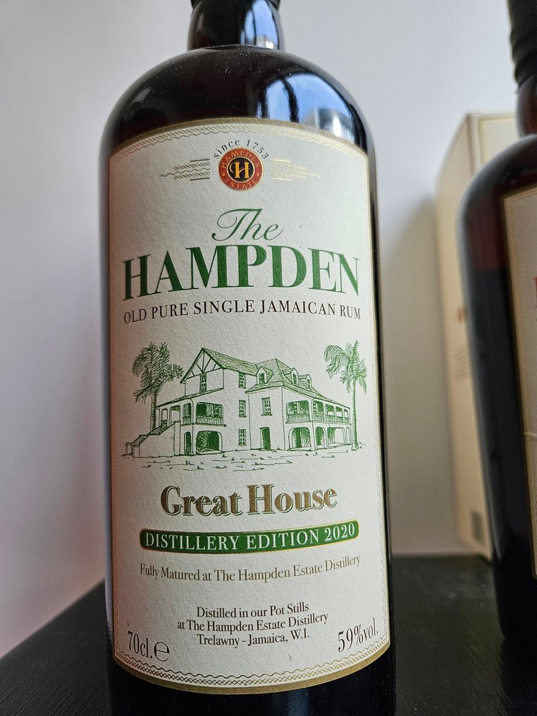 Hampden - Great House 2020 + 2021 - 70cl - 2 pullojen #1.2