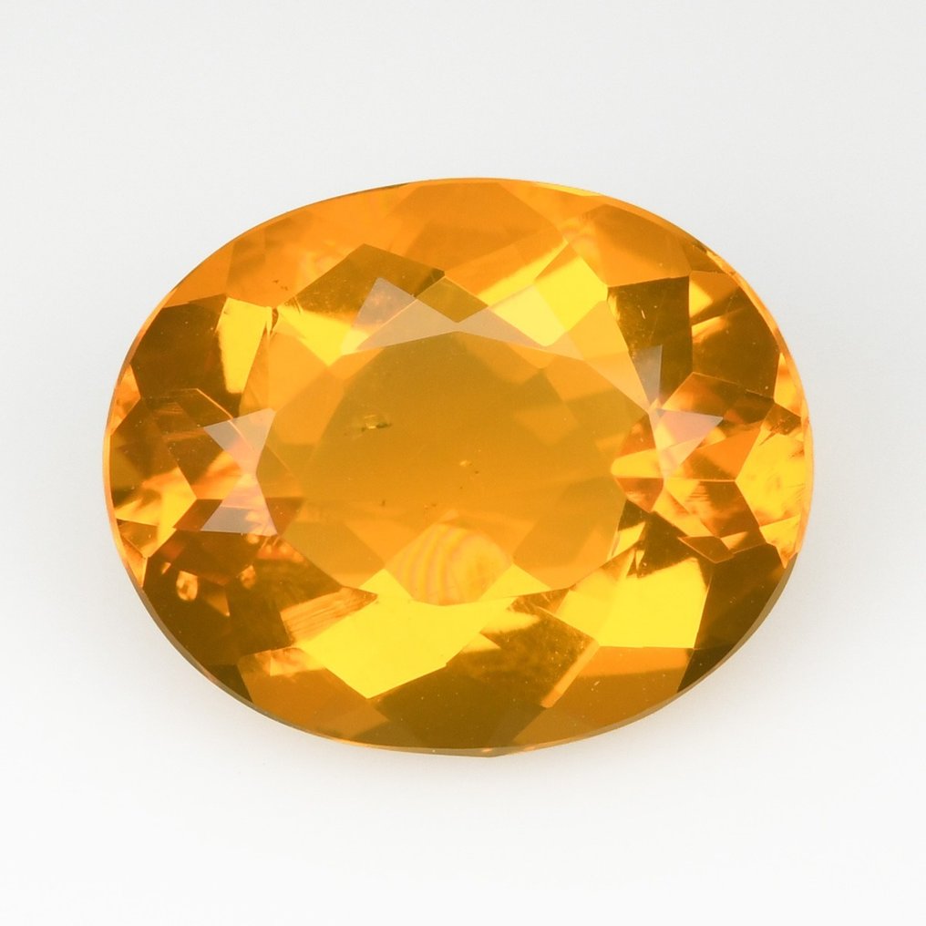 Senza Prezzo di Riserva Arancione Opale di fuoco  - 3.48 ct - International Gemological Institute (IGI) #1.2