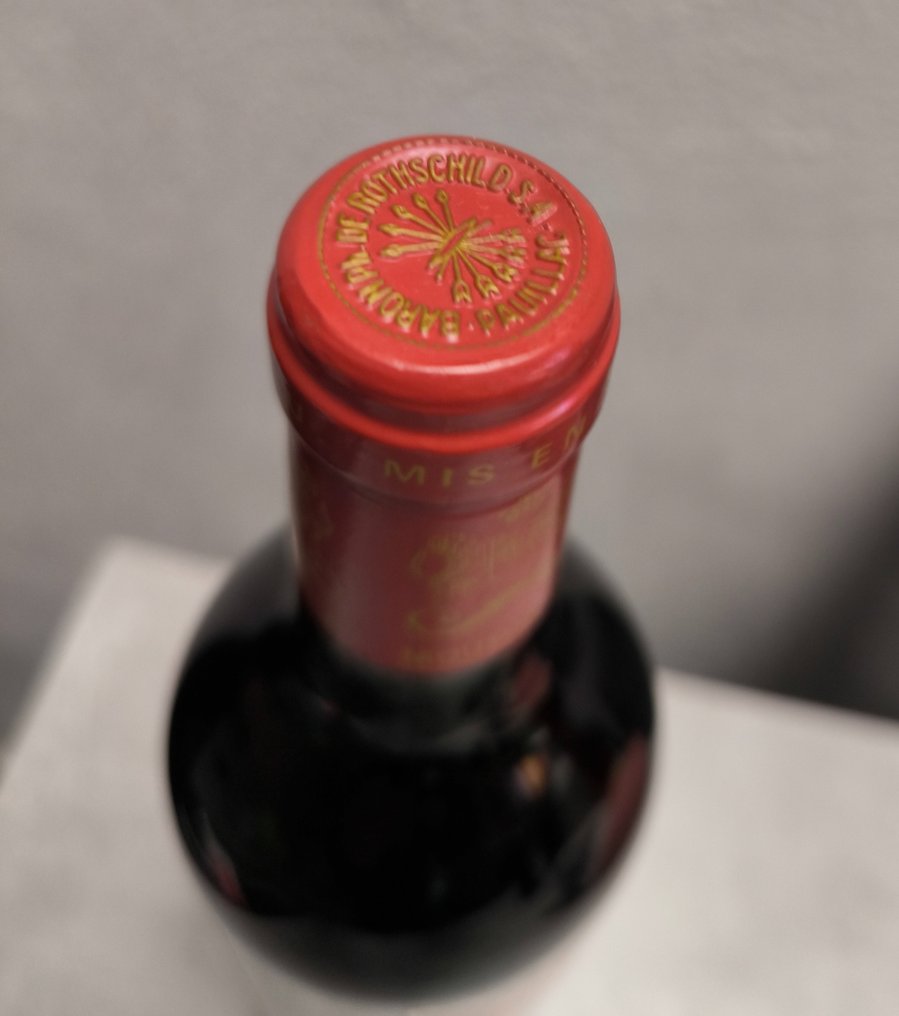 1989 Chateau Mouton Rothschild - Pauillac 1er Grand Cru Classé - 1 Bottiglia (0,75 litri) #2.1