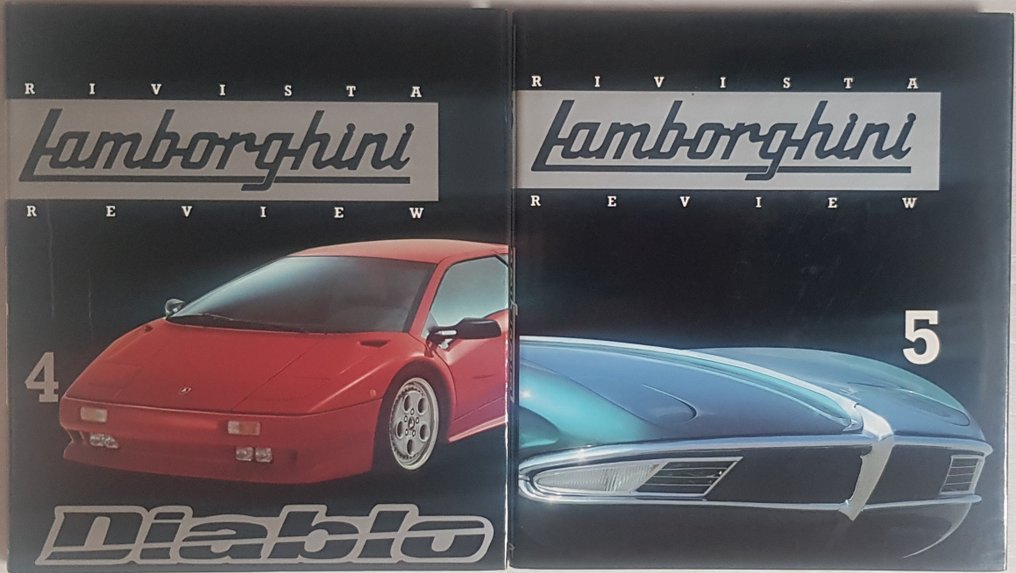 Automobilia - Lamborghini Review 4&5 - 1990 #1.1