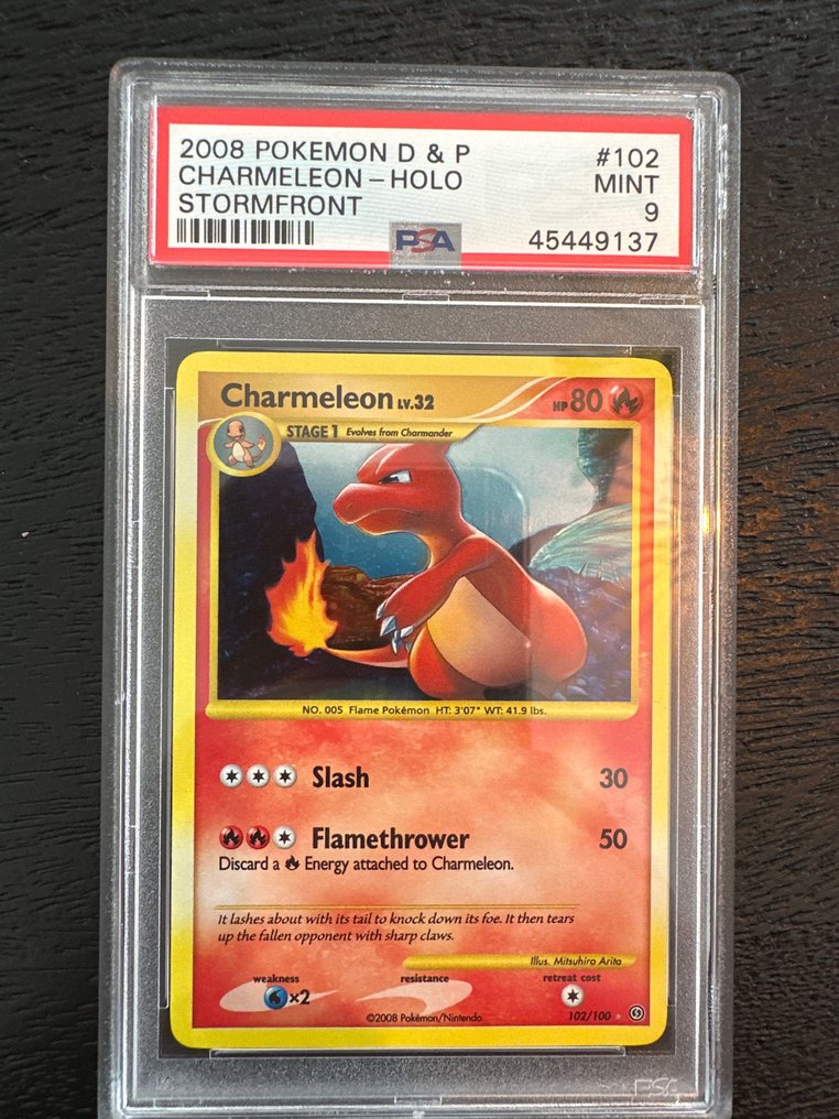 Pokémon - 1 Graded card - charmeleon secret rare - PSA 9 #1.1
