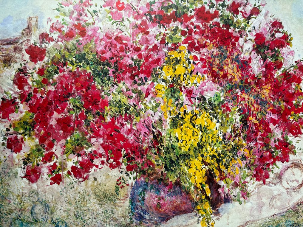 Marc Chagall, after - Jardins De Saint Paul - Lata 70. #2.1