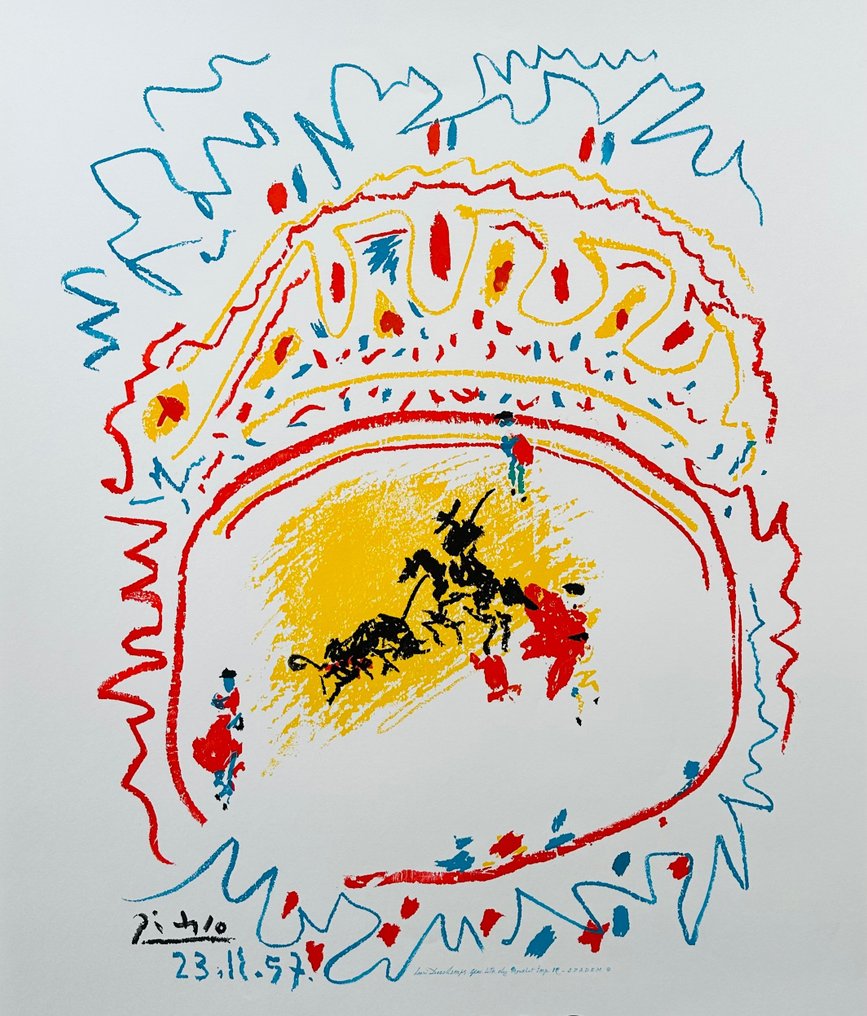 Pablo Picasso (1881-1973) - Corrida #1.0