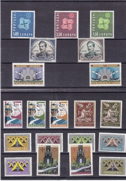 Portugal 1960/1976 Coleção Completa ou muito Avançada 17 Anos