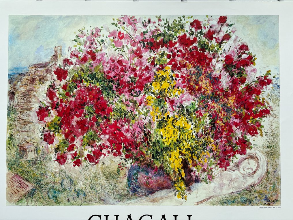 Marc Chagall, after - Jardins De Saint Paul - anii `70 #3.1
