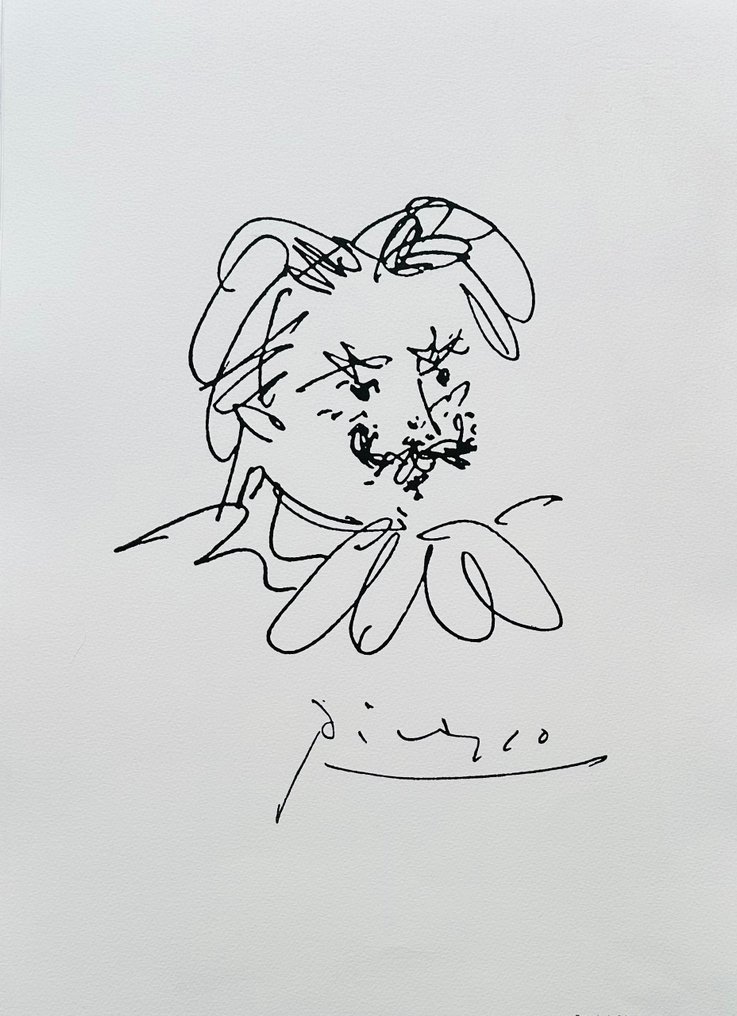 Pablo Picasso (1881-1973) - Portrait de Deodat de severac #1.1