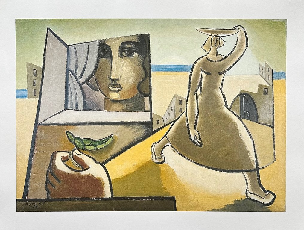 Sylvain Sauvage (1888-1948) - Femme à la fenetre #1.0