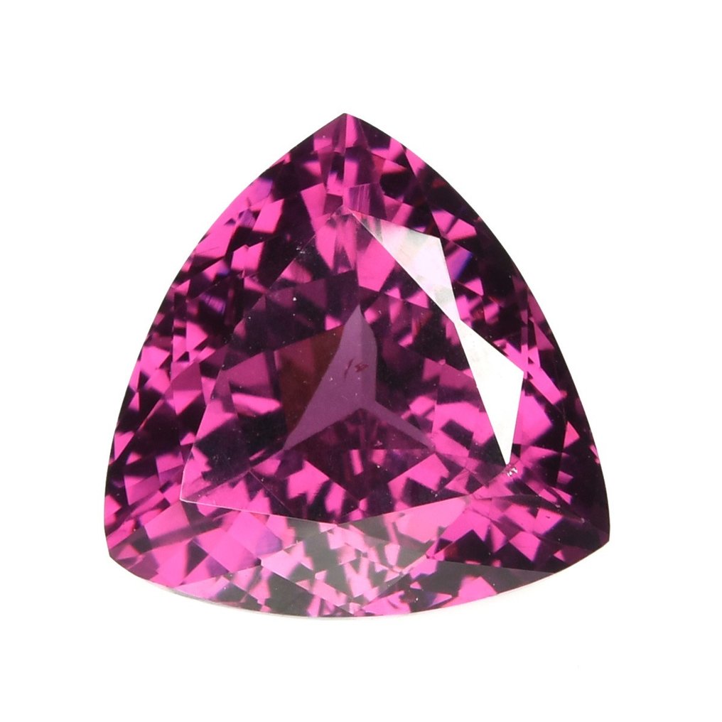 没有保留价 玫瑰榴石  - 7.40 ct - 国际宝石研究院（IGI） - 红紫色， #1.1