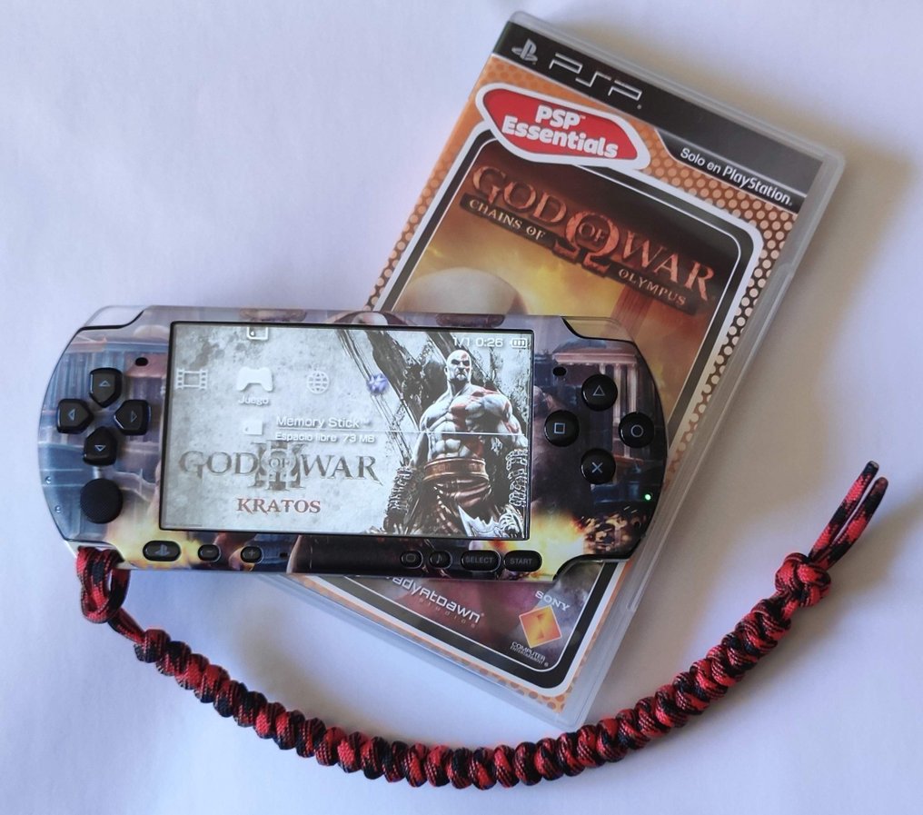 Sony - PLAYSTATION SONY PSP 3004 * GOD OF WAR * - Console per videogiochi - Pacchetto creato dal venditore. Console rinnovata dal venditore. #2.1