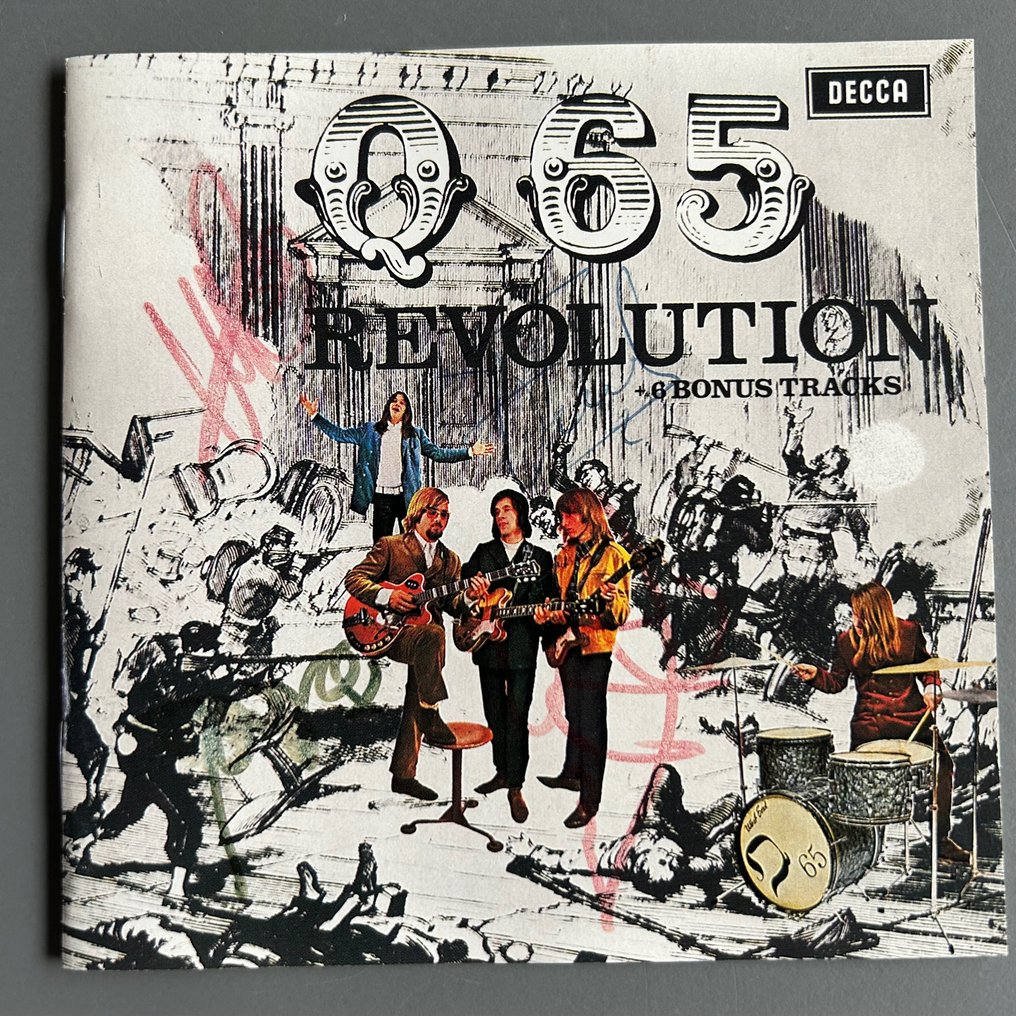 Q65 - Revolution (SIGNED by the whole band!) - CD - 1988 #1.1