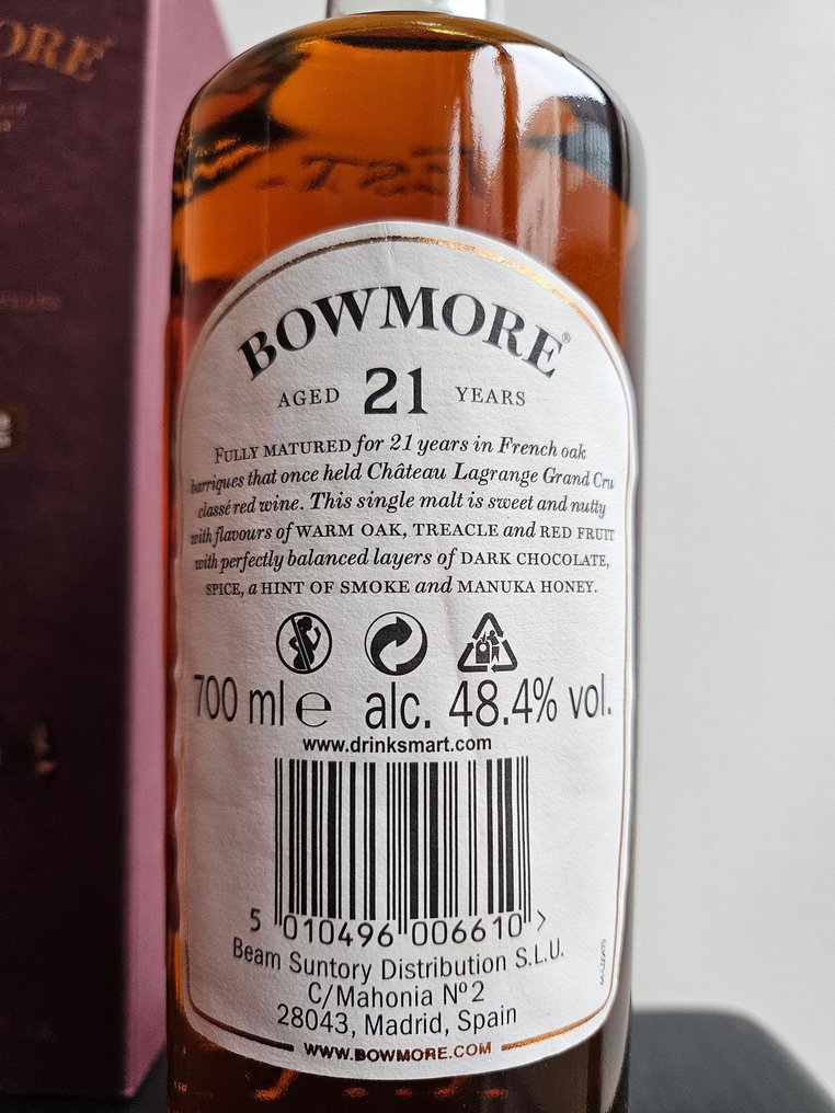 Bowmore 21 years old - Château Lagrange - Original bottling  - 700 毫升 #2.1