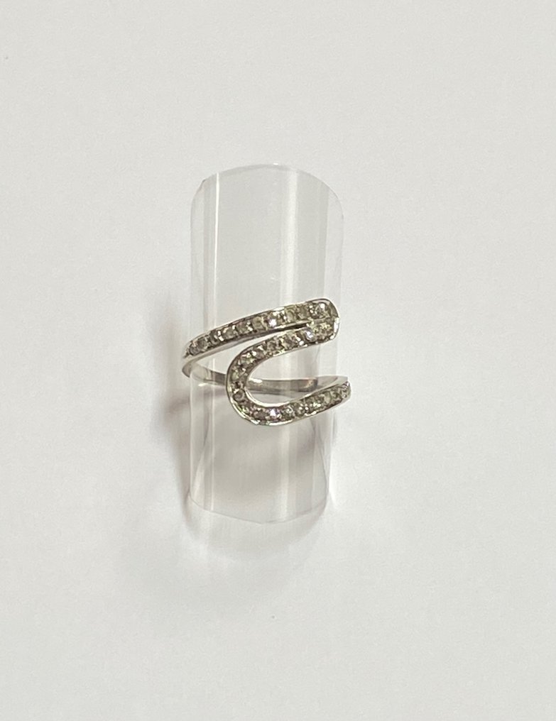 Dada Arrigoni - Ring - 18 kt Weißgold -  0.70 tw. Diamant  #2.1