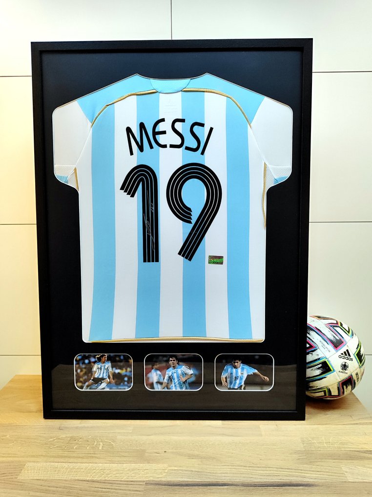 Argentina - 世界盃足球賽 - 萊納爾·梅西 - Football jersey  #1.1