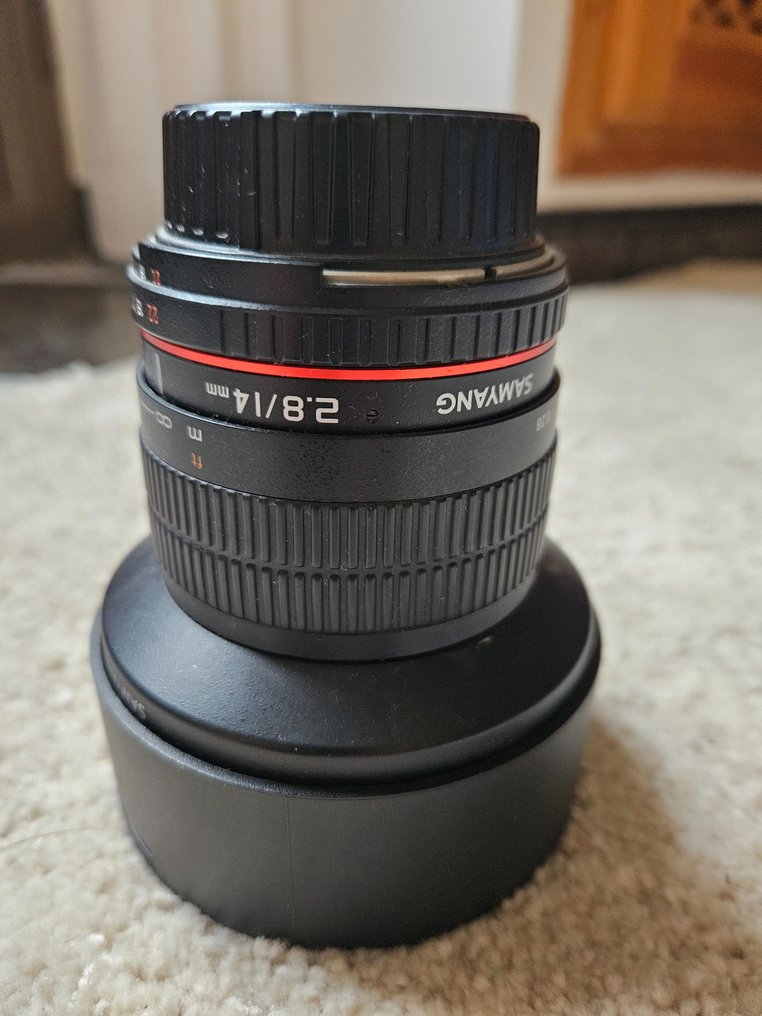 Samyang Optics F2.8/14 MM ED AS IF UMS. Ultra wide Angles lens Wide
