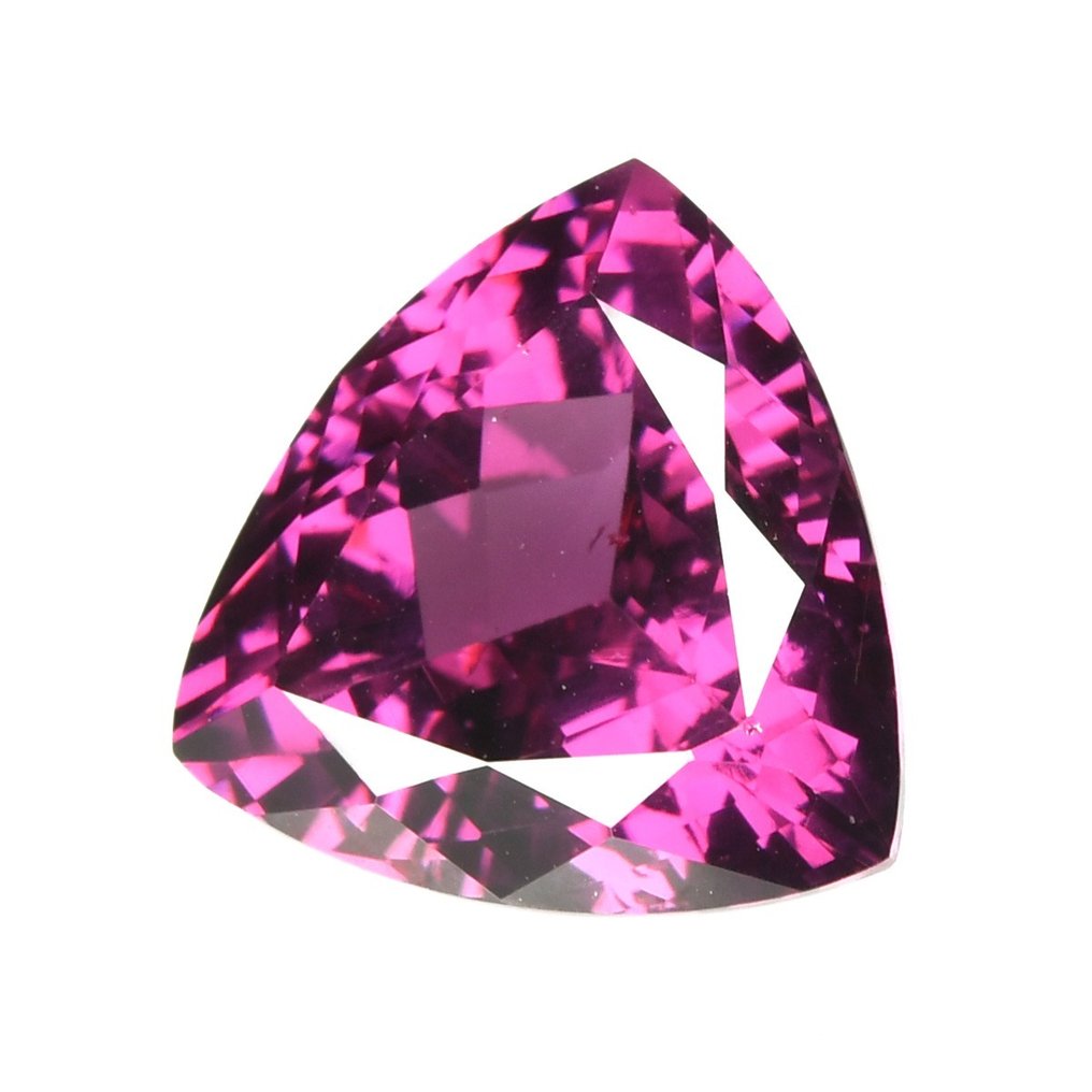 没有保留价 玫瑰榴石  - 7.40 ct - 国际宝石研究院（IGI） - 红紫色， #2.1