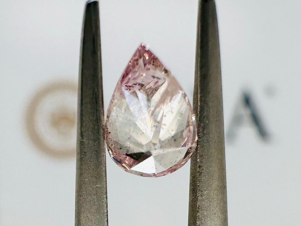 1 pcs Diamant  - 0.52 ct - Päron #3.3
