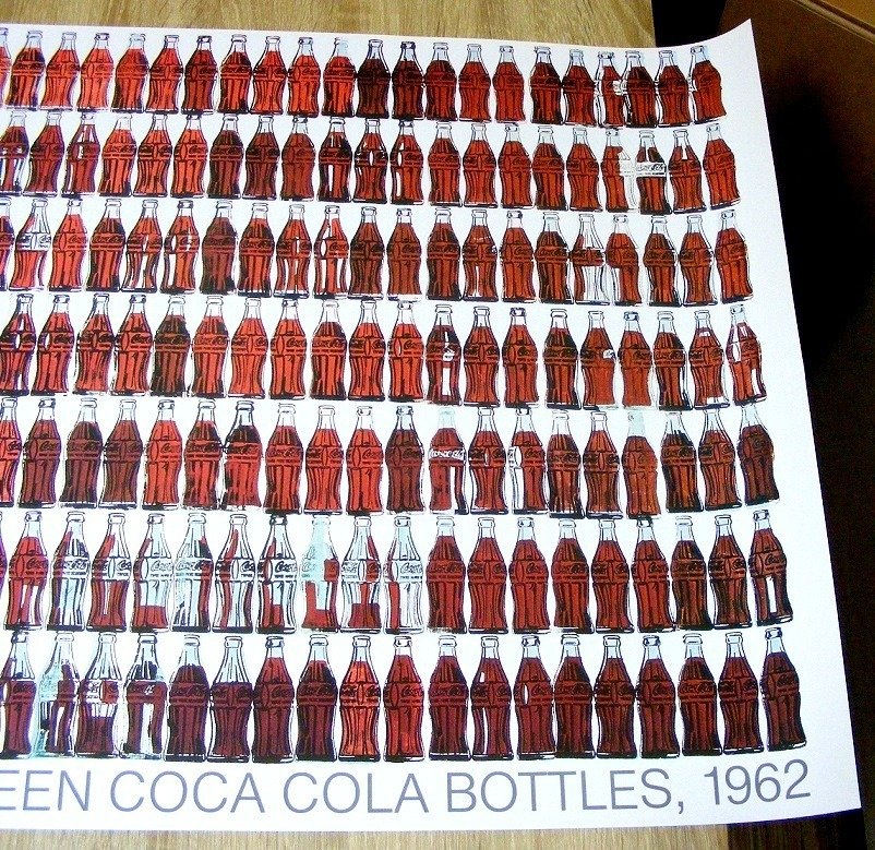 Andy Warhol - Green Coca Cola Bottles (1962) - década de 1990 #2.2