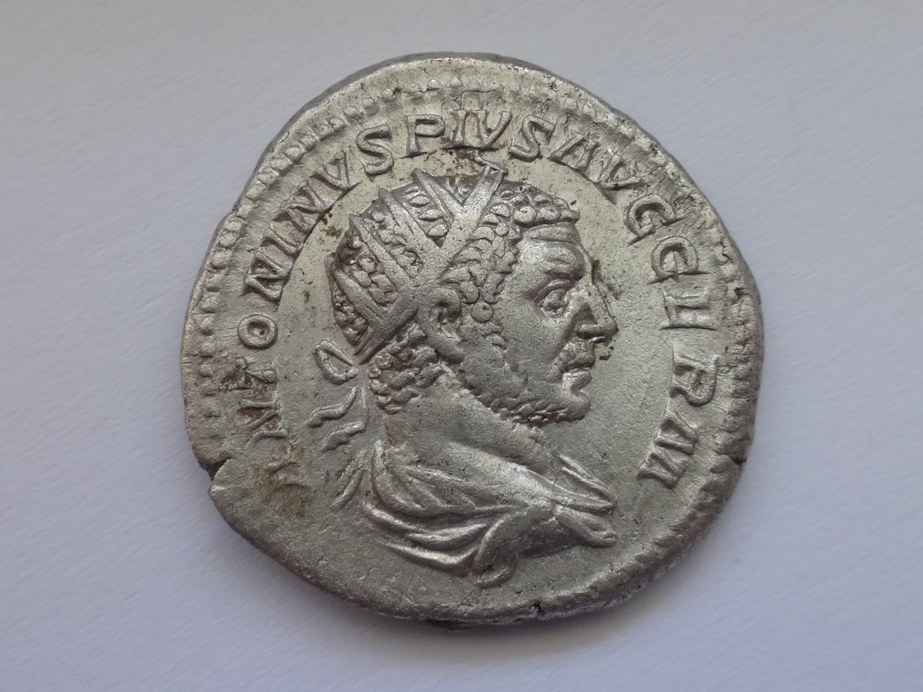 Romerska riket. Caracalla AD 198-217. AR. Antoninianus #2.1