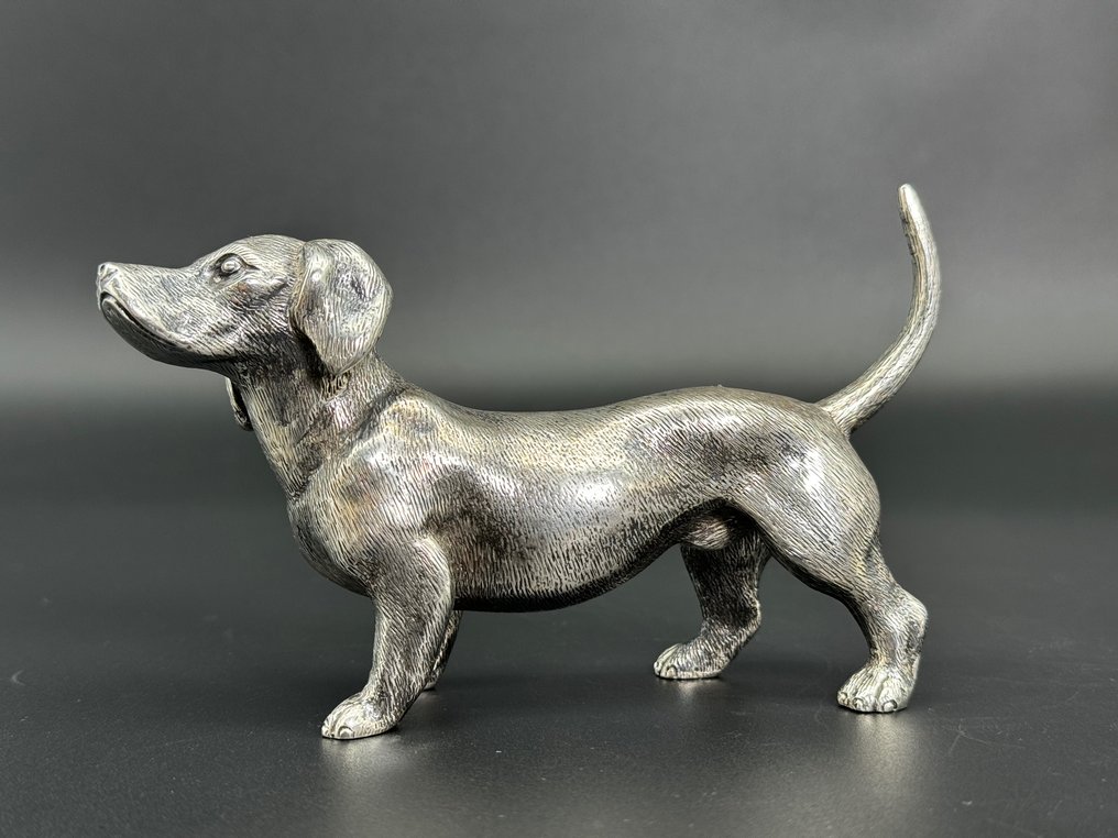 Figuur - Figura del perro en plata 915 - Zilver #1.1