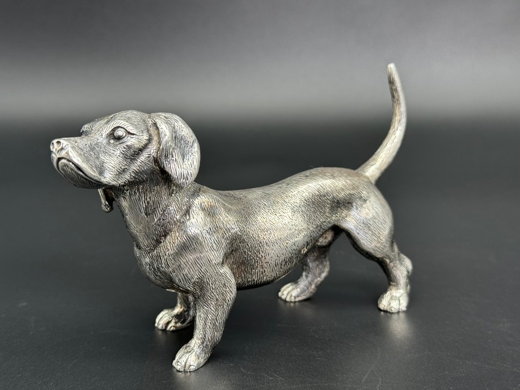 Figuur - Figura del perro en plata 915 - Zilver #3.1
