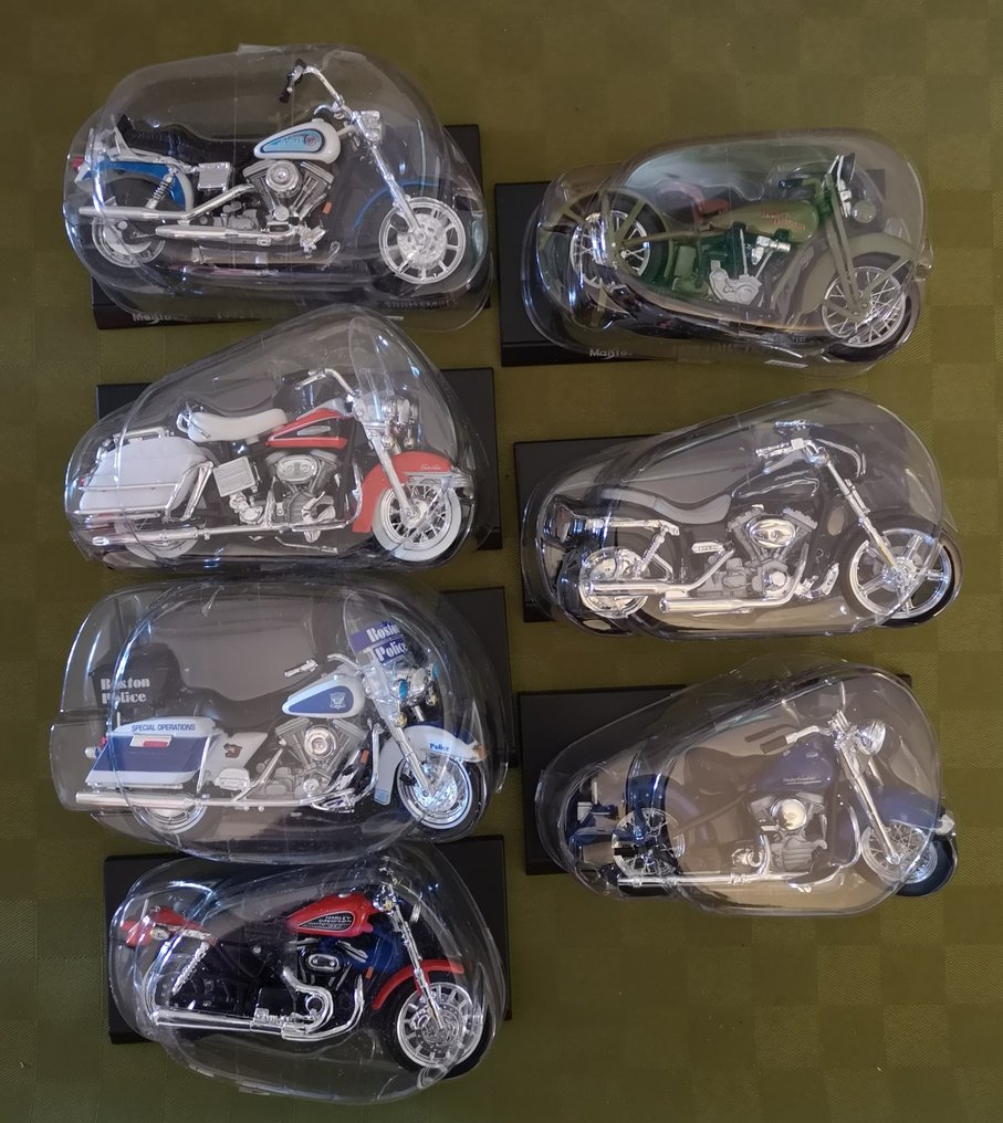 Hachette 1:18 - Miniatura de moto  (52) - Collezione Completa 52 modellini Harley Davidson #2.1